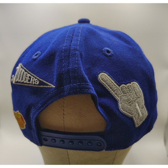 New Era LA Dodgers World Series 7x Champions Snapback Hat Royal Blue - Picture 4 of 6